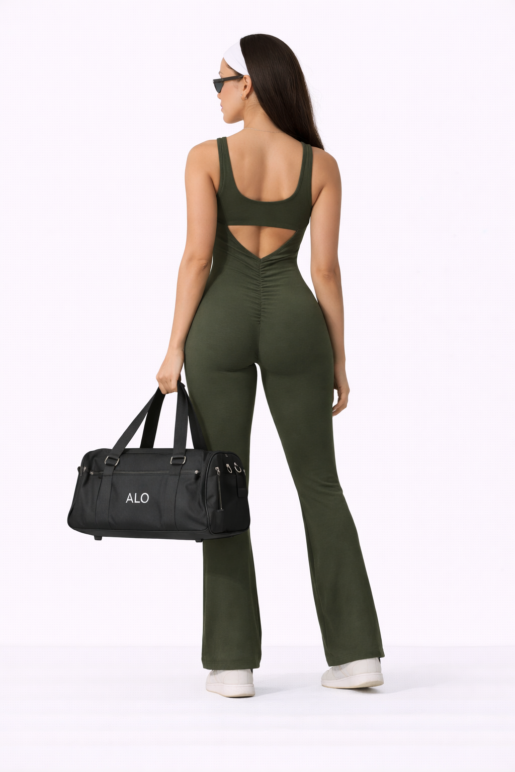 ZereNova™ SculptV Lift Open-Back Jumpsuit