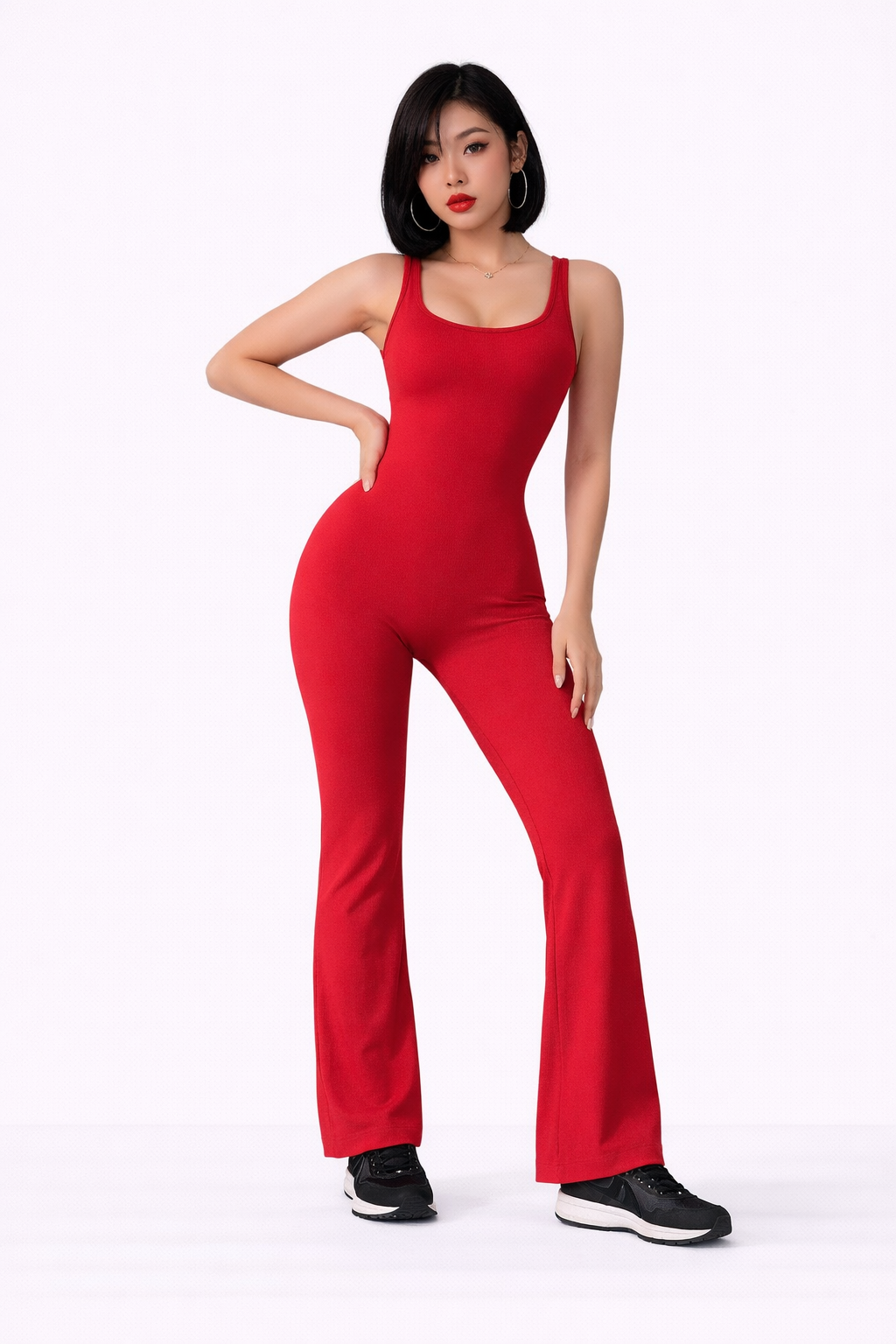 ZereNova™ SculptV Lift Open-Back Jumpsuit